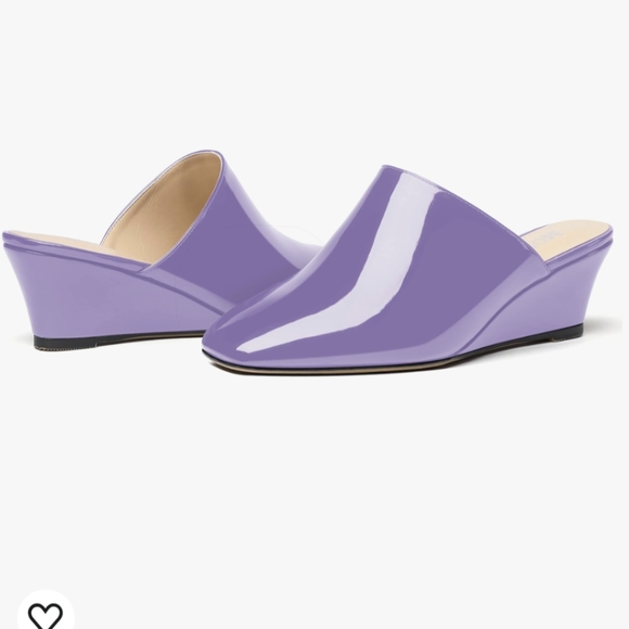 Modencoco wedge heel/square toe mules (New) - Picture 10 of 10